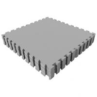 Sportschool Vloer Beschermingsmatten (8 stuks, totaal 2,88 m2) Grijs - thumbnail