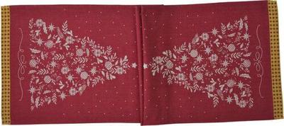 Sander Sander tafelloper Chef Tree 47x150 Fb. 01 - Red