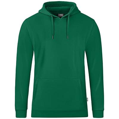 JAKO C6720 Sweater Met Kap Organic - Groen - L