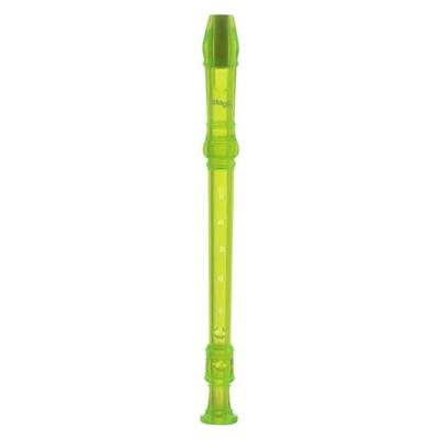 Stagg REC-GER/TGR sopraanblokfluit, Duitse boring, groen - thumbnail