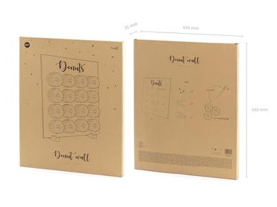 PartyDeko Houten Donut Wall