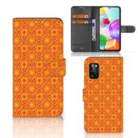 Samsung Galaxy A41 | Telefoon Hoesje | Batik Oranje - thumbnail
