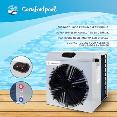 Comfortpool zwembad warmtepomp easyheat 3
