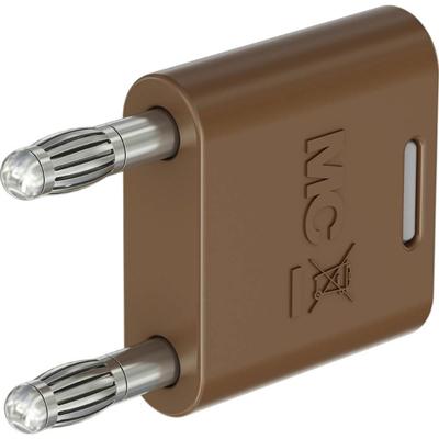 Stäubli KS2-4N-19 Verbindingsstekker Bruin Stift-Ø: 4 mm Penafstand: 19 mm 1 stuk(s) Stäubli KS2-4N-19 Verbindingsstekker Bruin Stift-Ø: 4 mm Penafstand: 19 mm 1 stuk(s)