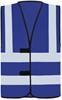 Korntex KX140 Hi-Vis Safety Vest With 4 Reflective Stripes Hannover - Royal Blue - M - thumbnail