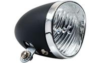 Simson classic led koplamp, zwart batterij - thumbnail
