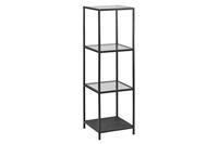 Bendt Wandrek 'Holger' Glas / metaal 4-laags, 119 x 37 cm - thumbnail