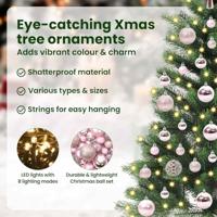 VidaXL Kerstboom met 150 led met standaard groen 90 cm pe - thumbnail