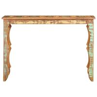 VidaXL Wandtafel 110x40x76 cm massief gerecycled hout - thumbnail