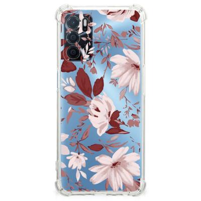 Back Cover OPPO A16 | A16s | A54s Watercolor Flowers Back Cover OPPO A16 | A16s | A54s Watercolor Flowers