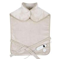 Rug- en nekverwarmingskussen - LIVOO - DOS218C - 100 W - 60 x 90 cm - Flanel - Machinewasbaar 30° - 50-65° - Crème - thumbnail