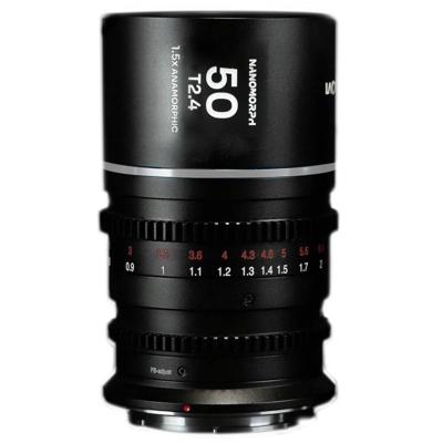 Laowa Nanomorph 50mm T2.4 1.5X S35 (Silver) (Cine) Canon RF