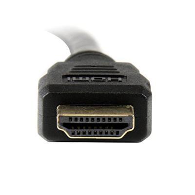 StarTech.com HDMI® naar DVI-D kabel 2m (mannelijk/mannelijk) - HDMI/DVI adapterkabel met vergulde contacten - HDMI/DVI videokabel zwart