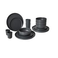 Bo-camp Industrial Patom 100% Melamine 16 Delig Servies - thumbnail