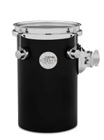 DW Drums DDAC1006RTBL Design Series Black Satin Rata Tom 6 x 10 inch - thumbnail