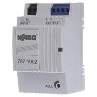 WAGO EPSITRON® COMPACT POWER 787-1002 DIN-rail netvoeding 24 V/DC 1.3 A 31.2 W Aantal uitgangen: 2 x Inhoud: 1 stuk(s) - thumbnail