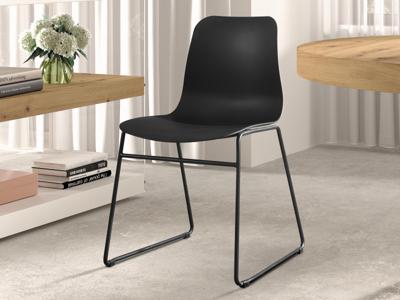 Stoel POLLY zwart Stoel POLLY zwart