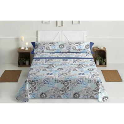 Beddengoedset Lois SELLOS Blauw Bed van 180