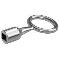 Basi 301V-9 Doornsleutel Zilver - thumbnail