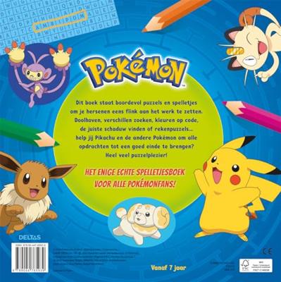 Deltas Pokemon spelletjesboek
