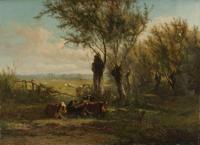 Gerard Bilders, Weiland bij Oosterbeek 90x60cm, Rijksmuseum, premium print, print op canvas, oude meester - thumbnail