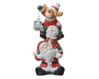 Figuur magnesium l28b21h57cm rood Decoris - Decoris Figuur magnesium l28b21h57cm rood Decoris - Decoris