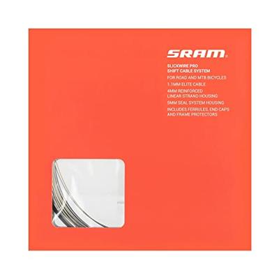 SRAM derailleurkabel set "slickwire pro" line set slickwire pro 2x2300mm black