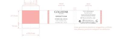 Collistar Idro Attiva+ Eye Hydro-Gel 50 ml Oogverzorging Heren - thumbnail