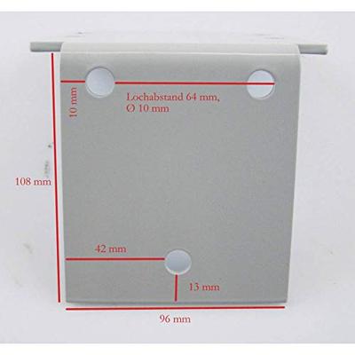 Berger & Schröter Borgplaat 30727 30727 (b x h x d) 96 x 108 x 125 mm - thumbnail