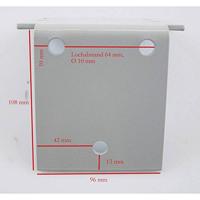 Berger & Schröter Borgplaat 30727 30727 (b x h x d) 96 x 108 x 125 mm - thumbnail