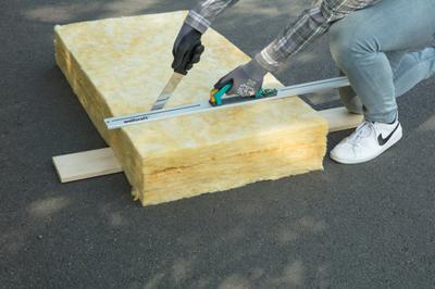 Wolfcraft Professioneel isolatiemateriaalmes | 305mm | 1 stuk - 4097000 Wolfcraft Professioneel isolatiemateriaalmes | 305mm | 1 stuk - 4097000