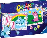 Ravensburger creart happy unicorns - thumbnail