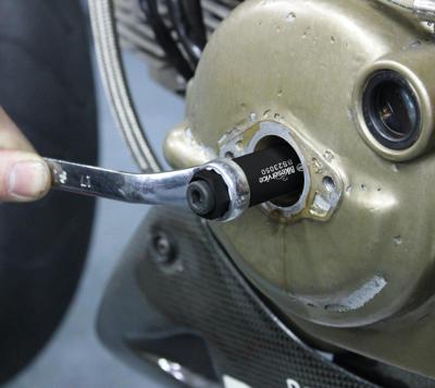 Bikeservice kroonmoersleutel wrkz crankshaft rotation 17mm