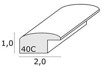 Deknudt S40CH1 15X20 Wissellijst Papierformaat: 20 x 15 cm Beige - thumbnail