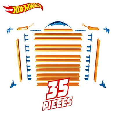 Parkeergarage met voertuigen Hot Wheels 30 x 27 x 6 cm Autotransporteur Voertuig