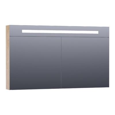 Brauer Promise Deluxe Spiegelkast - 120 cm - met Directe Verlichting - 2 Dubbelzijdige Spiegeldeuren - Sunlit