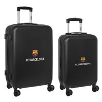 Kofferset F.C. Barcelona + mediano 24 Trolley Zwart 40 x 63 x 26 cm (2 Onderdelen) - thumbnail