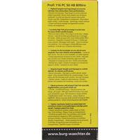 Burg Wächter 116 PC 50 HB 80 Niro Hangslot 51.3 mm Messing Hangslot voor profielcilinder - thumbnail