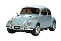 Tamiya 1:10 RC auto Elektro Straatmodel Volkswagen Beetle Brushed Achterwielaandrijving Bouwpakket M-06 - thumbnail