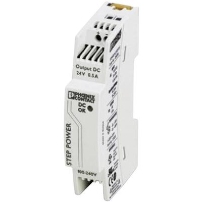 Phoenix Contact 2868596 DIN-rail netvoeding 24 V/DC 0.55 A 18 W Aantal uitgangen:1 x Inhoud 1 stuk(s)