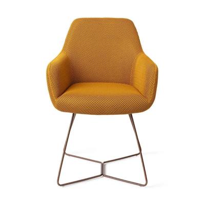 Jesper Home Eetkamerstoel 'Hiroo' Beehive Rose, kleur Groovy Garam