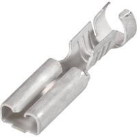 TE Connectivity 1-160304-2 Platte stekker (female) Insteekbreedte: 6.3 mm Insteekdikte: 0.8 mm 180 ° Ongeïsoleerd 1 stuk(s) - thumbnail