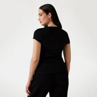 Guess Kiara T-Shirt Dames Zwart - Maat XS - Kleur: Zwart | Soccerfanshop - thumbnail