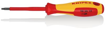 Knipex TX-schroevendraaier VDE Grootte T 15 Koplengte: 80 mm DIN EN 60900 1 stuk(s) Knipex TX-schroevendraaier VDE Grootte T 15 Koplengte: 80 mm DIN EN 60900 1 stuk(s)