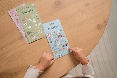 Little Dutch stickers rosa & friends, 10st.