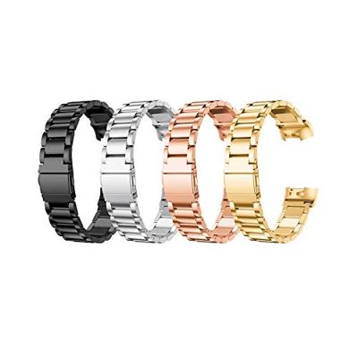 Fitbit Charge 3 & 4 metalen bandje - Zilver - thumbnail