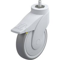 Blickle LWGE-TPA 126KF-FI-ELS-GS10 Zwenkwiel met rem Wieldiameter: 125 mm Draagvermogen (max.): 80 kg 1 stuk(s) - thumbnail