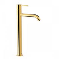 Wastafelmengkraan Tres Study Exclusive 38,5 cm 1-Knop Rond Goud - thumbnail