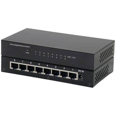 ROLINE Gigabit Ethernet Switch, 8 poorten