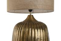 Bureaulamp Home ESPRIT Brons Aluminium 50 W 220 V 42 x 42 x 70 cm - thumbnail